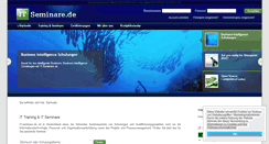 Desktop Screenshot of it-seminare.de